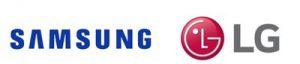 Samsung and LG logo