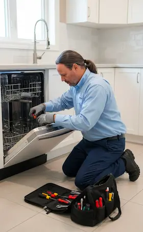 Dishwasher repair service in Toronto by Octopus Royal