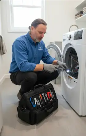 Washing machine repair service in Toronto by Octopus Royal