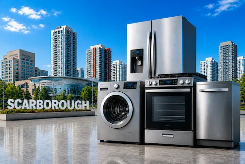 Octopus Royal appliance repair service in Scarborough for fridge, washer, dryer, dishwasher, oven, stove, and appliance diagnostics
