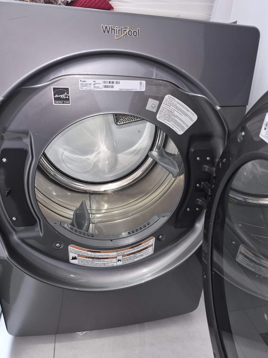 Whirlpool front-load dryer after lint filter housing service